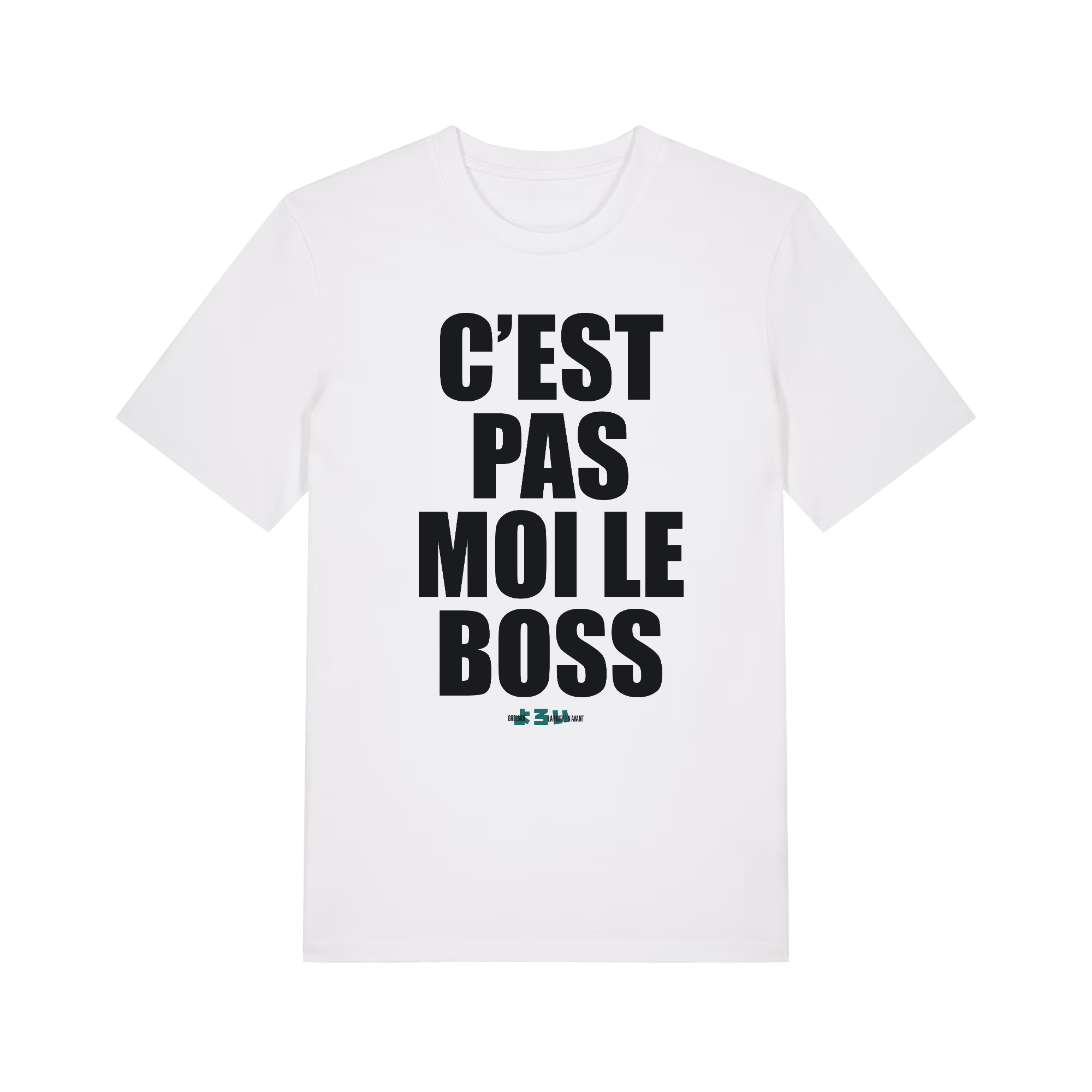 T-shirt C'est pas moi le boss