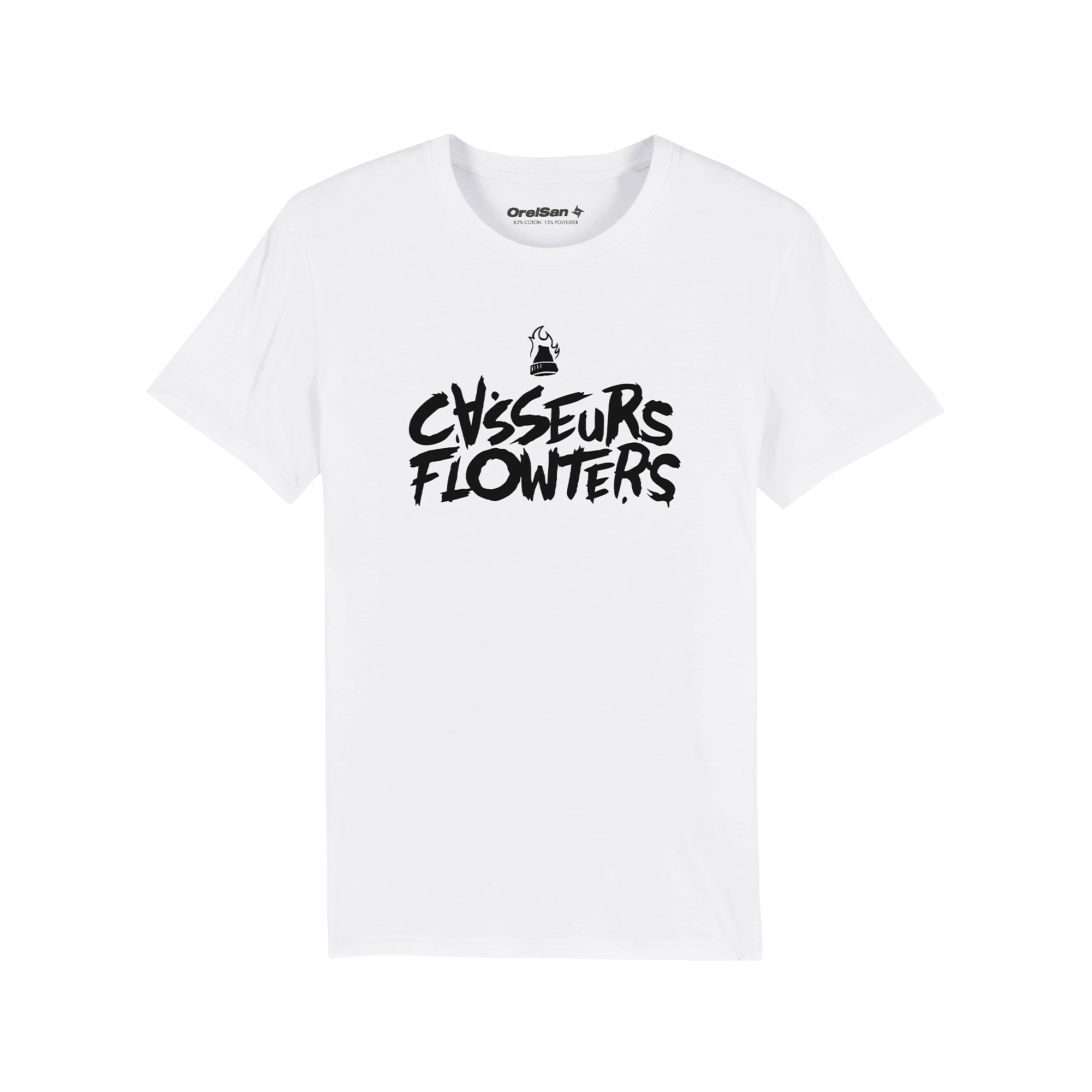 T-shirt Casseurs Flowters Blanc