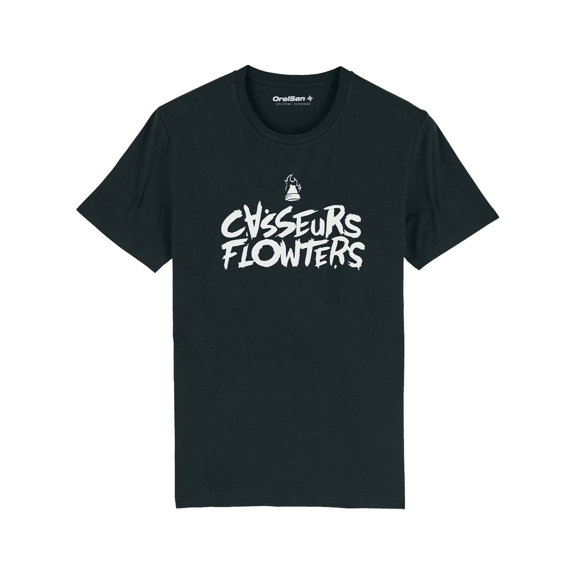 T-shirt Casseurs Flowters Noir