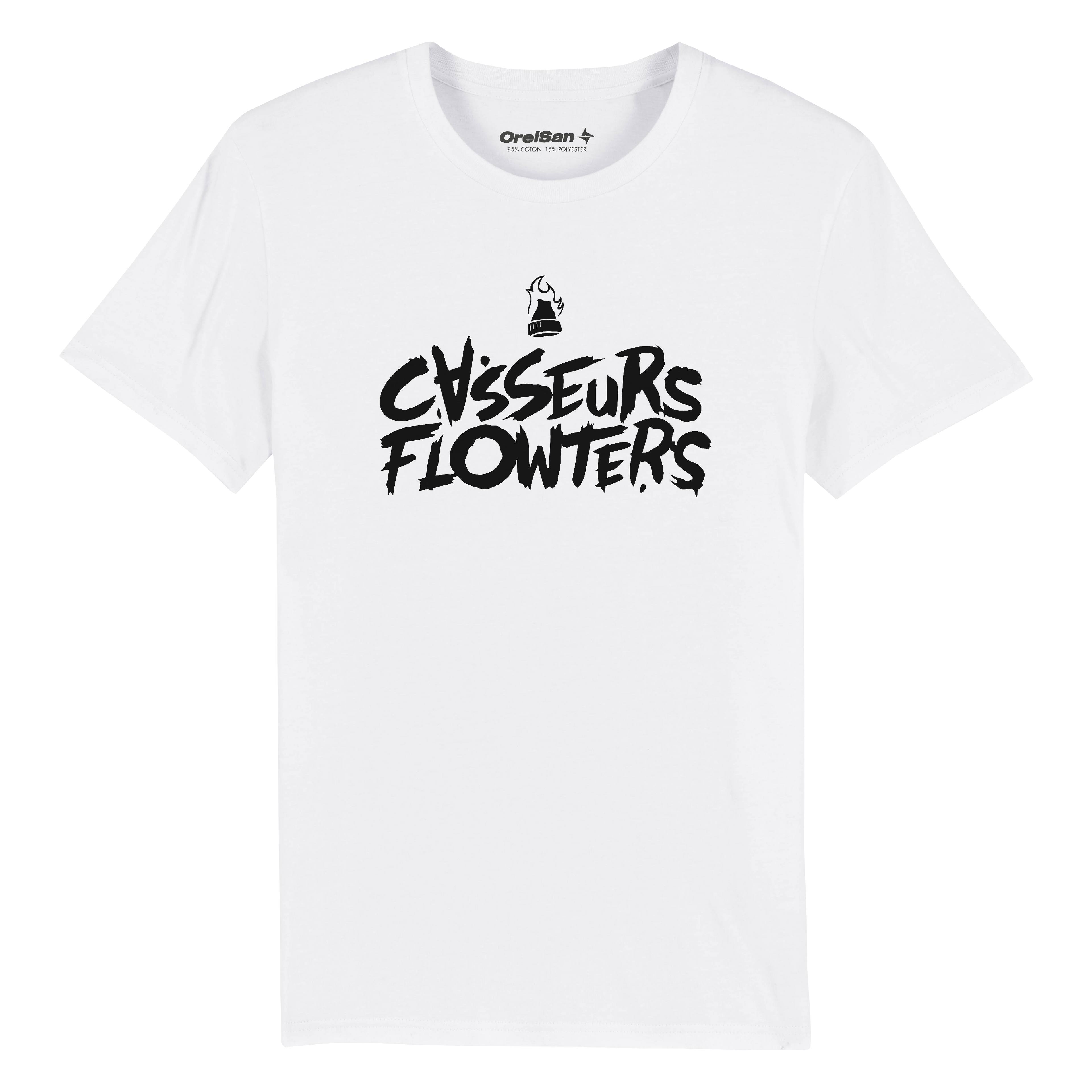 T-shirt Casseurs Flowters Blanc