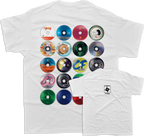 T-shirt CD blanc