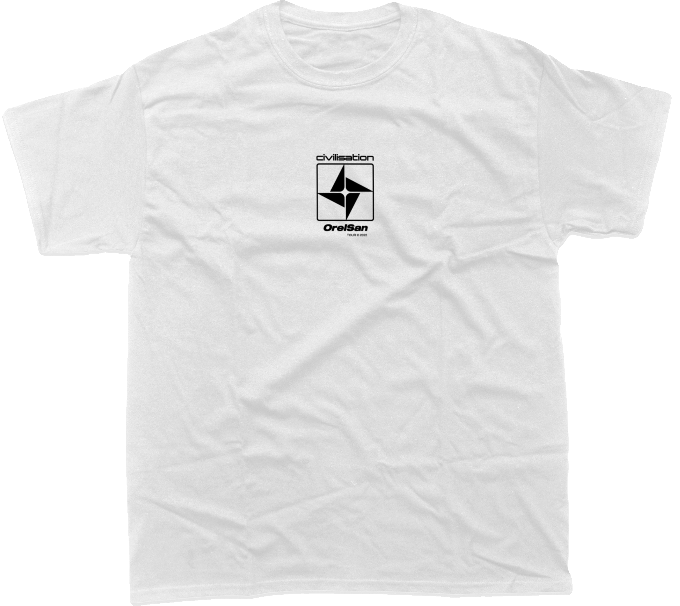 T-shirt CD blanc